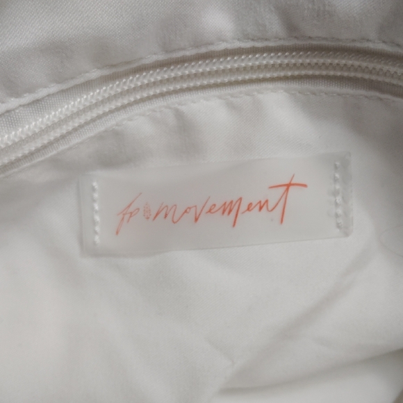 Free People Movement Printed Carryall Floral Quilted Tote Bag Tangerine Dream Fp - Picture 10 of 15